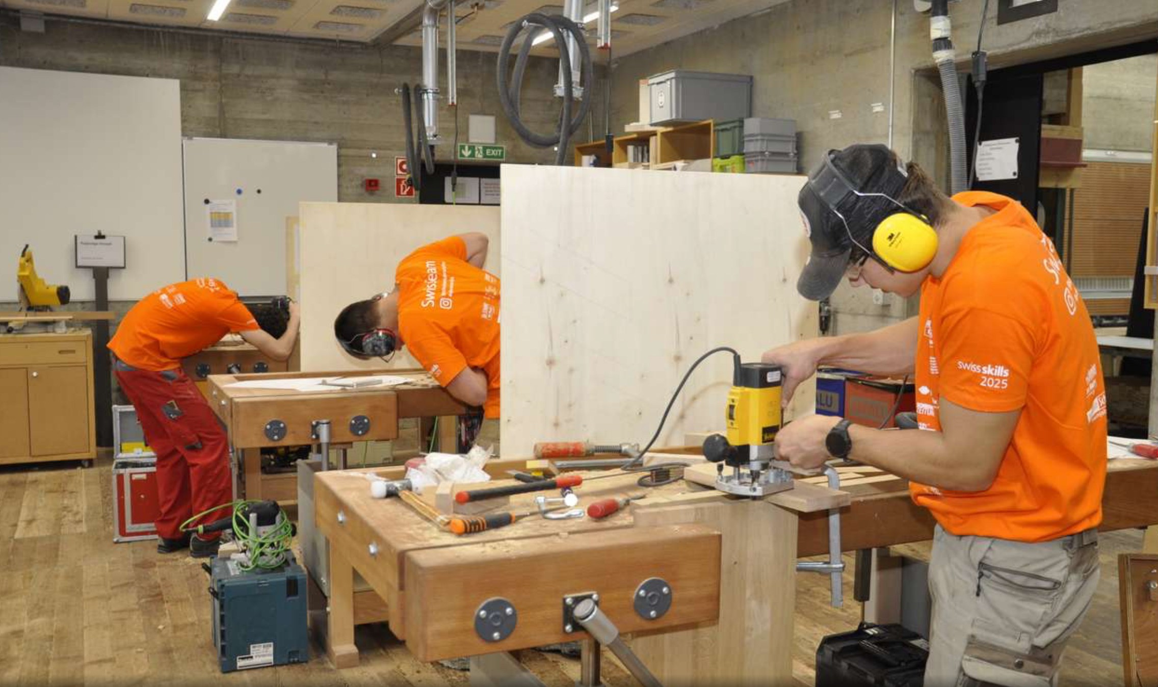 Des apprentis menuisiers en route vers Shanghai : un défi international dans le bois