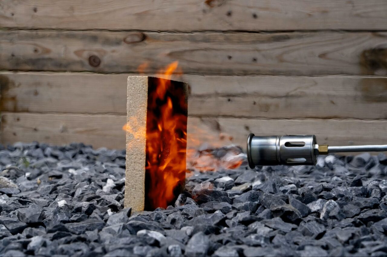 Un matériau bois innovant, résistant au feu et recyclable